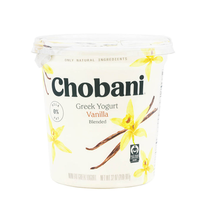 Chobani Greek Yogurt Vanilla 32oz - H Mart Manhattan Delivery