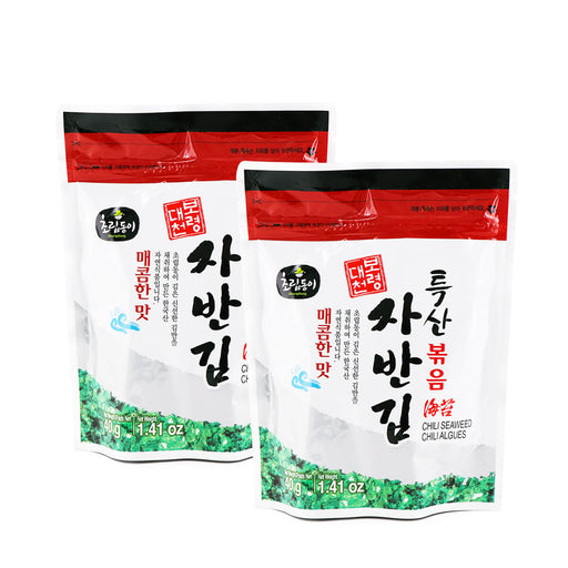 Choripdong Chili Laver 40g x 2 packs - H Mart Manhattan Delivery