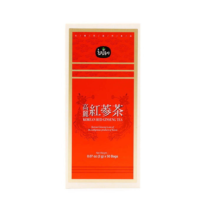 Choripdong Korean Red Ginseng Tea 50 Tea Bags x 2g - H Mart Manhattan Delivery