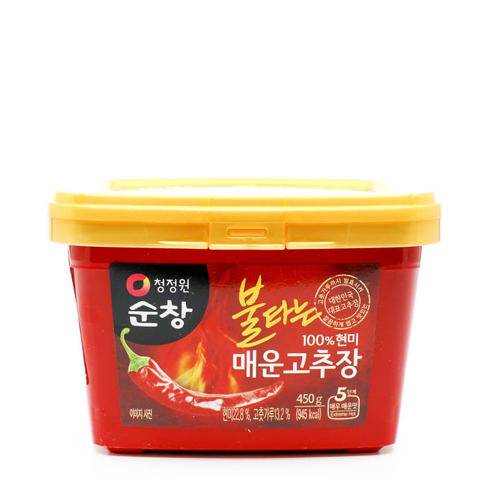 Chung Jung One Hot Pepper Bean Paste (Very Hot) 15.87oz - H Mart Manhattan Delivery