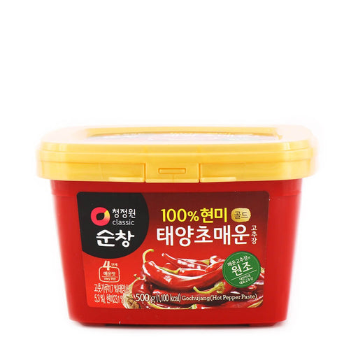 Chung Jung One Hot Pepper Bean Paste, Very Hot 500g - H Mart Manhattan Delivery