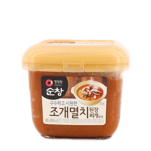 Chung Jung One Soy Bean Paste (Shellfish & Anchovy) 450g - H Mart Manhattan Delivery