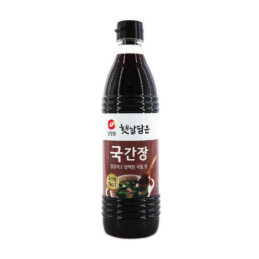 Chung Jung One Soy Sauce for Soup 840ml - H Mart Manhattan Delivery