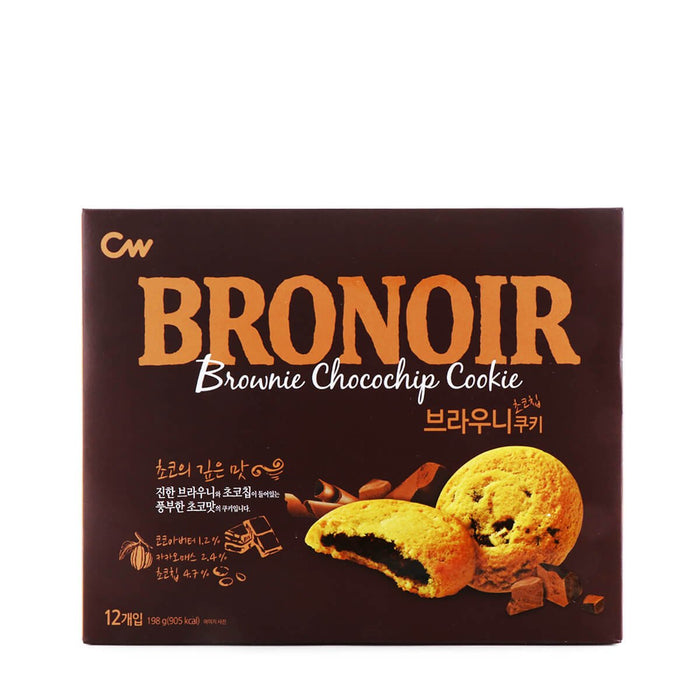 Chungwoo Bronoir Brownie Chocochip Cookie 8.15oz - H Mart Manhattan Delivery