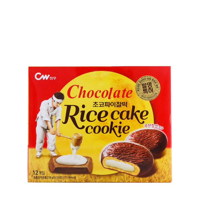 Chungwoo Chocolate Rice Cake Cookie 258g - H Mart Manhattan Delivery