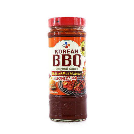 CJ Chicken and Pork Marinade Korean Bbq Original Sauce (Hot & Spicy Flavor) 500g - H Mart Manhattan Delivery