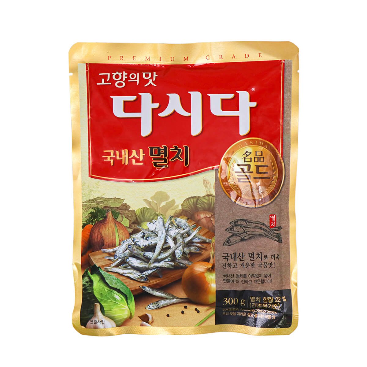 CJ Dasida Premium Gold Soup Stock (Anchovy Flavor) 10.6oz - H Mart ...