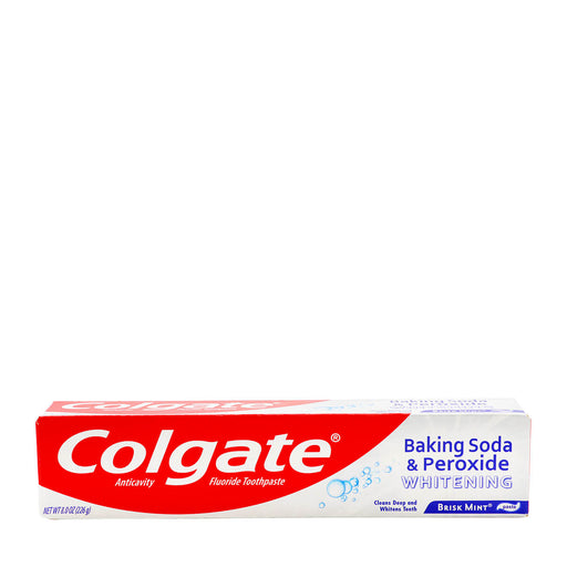 Colgate Baking Soda & Peroxide Whitening Toothpaste 8.0oz - H Mart Manhattan Delivery