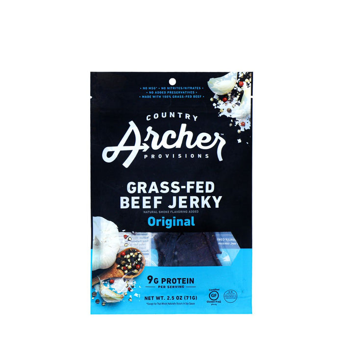 Country Archer Grass-Fed Beef Jerky Original 2.5oz - H Mart Manhattan Delivery