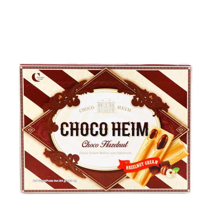 Crown Choco Heim Choco Cream Wafers with Hazelnuts 284g - H Mart Manhattan Delivery