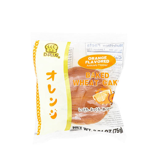 D-Plus Baked Wheat Cake Orange Flavored Bread 75g - H Mart Manhattan Delivery