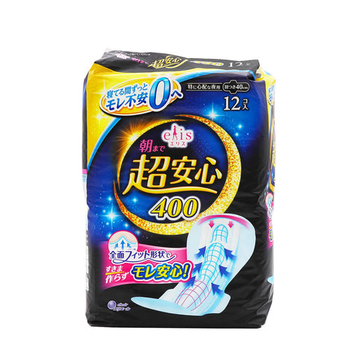 Daio Elis Sanitary Napkin 400 with Wings 40cm, 12 pcs - H Mart Manhattan Delivery
