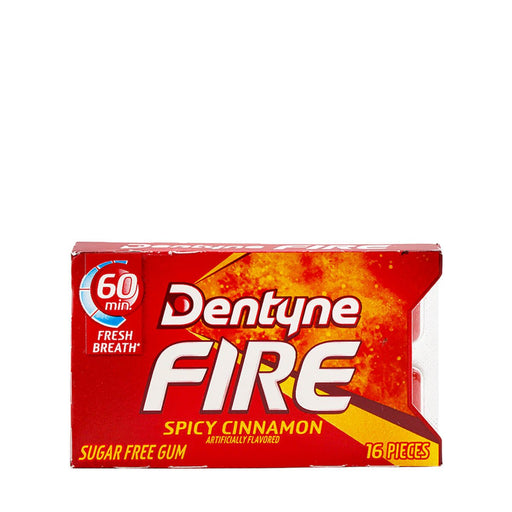 Dentyne Fire Spicy Cinnamon Sugar free Gum 16pcs - H Mart Manhattan Delivery