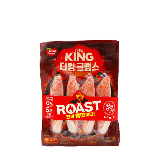 Dongwon Real Crabs (Roast/Orginal) 140g x 2 packs - H Mart Manhattan Delivery