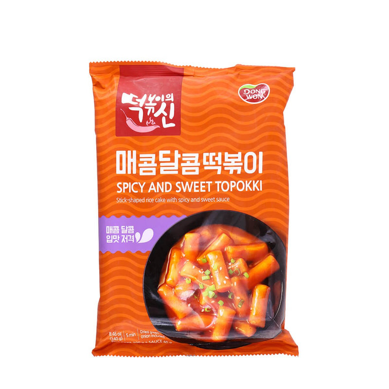 Dongwon Spicy and Sweet Topokki 240g - H Mart Manhattan Delivery