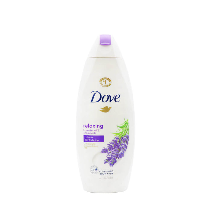 Dove Nourishing Body Wash Relaxing Lavender Oil & Chamomile 650ml - H Mart Manhattan Delivery