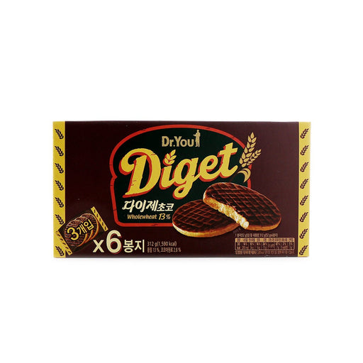 Dr. You Diget Choco 6 Packs 312g - H Mart Manhattan Delivery