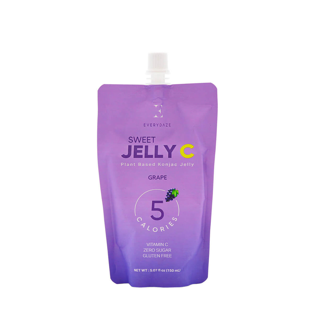 Everydaze Sweet Jelly C Plant Based Konjac Jelly Grape 5.07fl.oz 