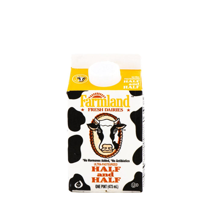 Farmland Fresh Dairies Ultra Pasteurized Half and Half 1 Pint - H Mart Manhattan Delivery