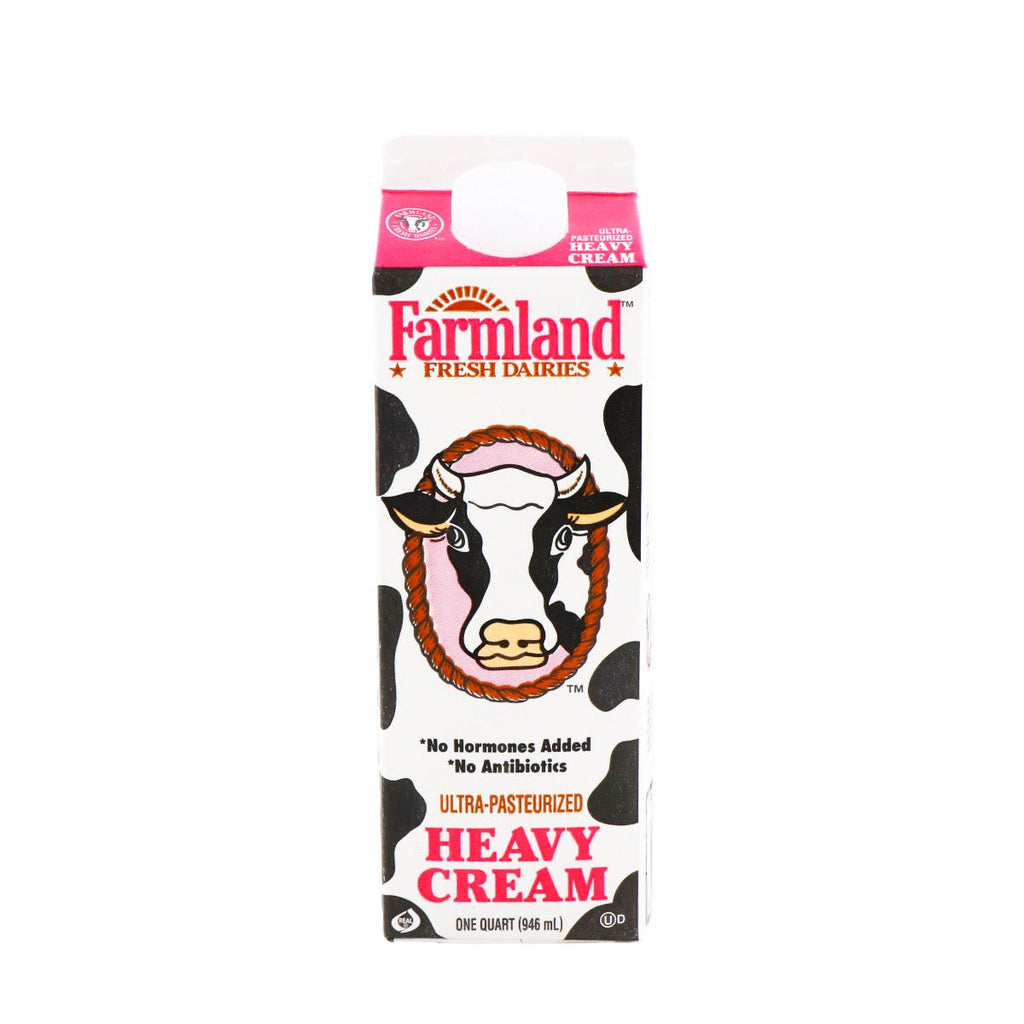 Farmland Fresh Dairies Ultra Pasteurized Heavy Cream One Quart - H