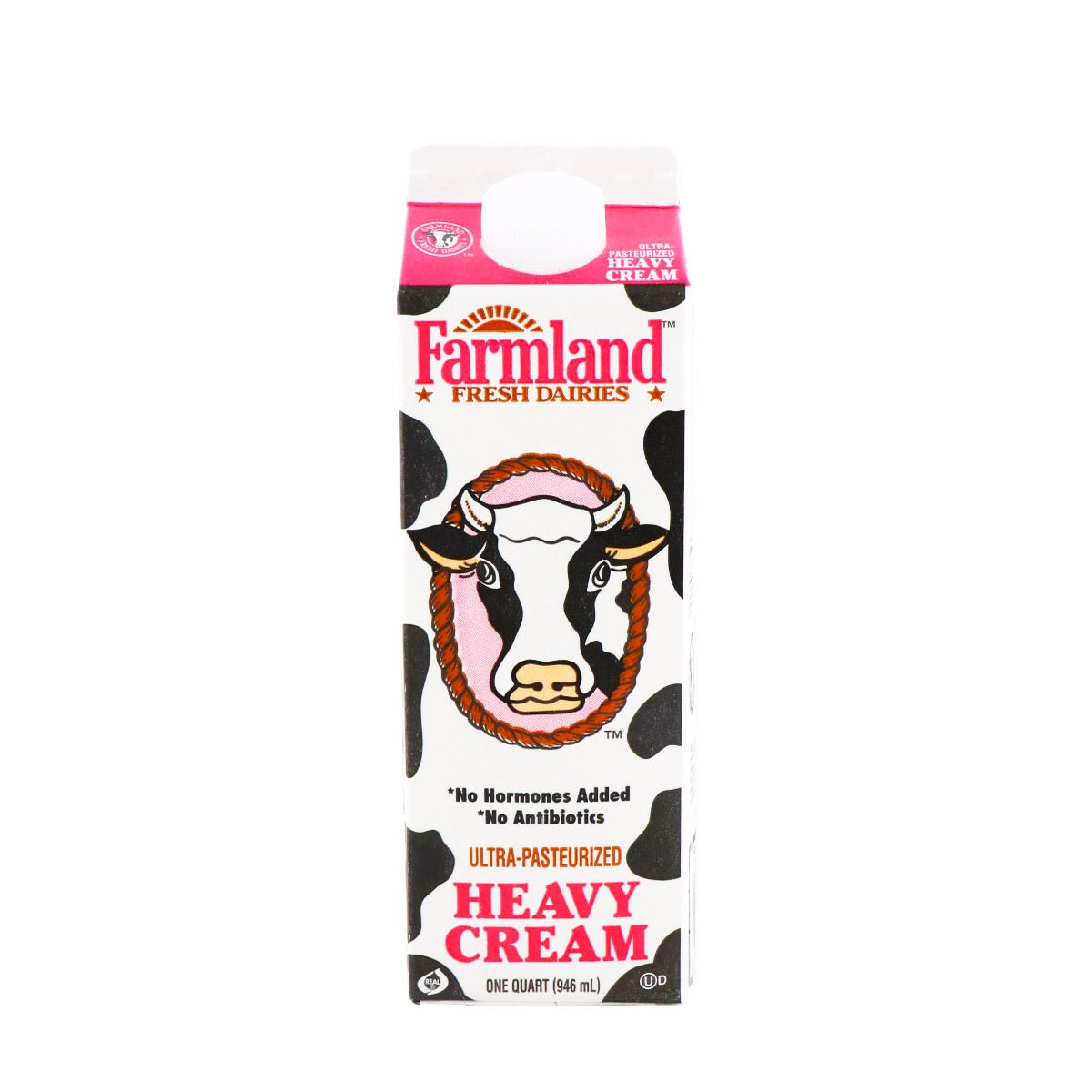 Farmland Fresh Dairies Ultra Pasteurized Heavy Cream One Quart - H