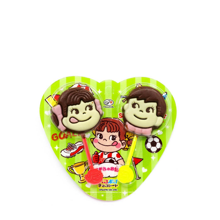 Fujiya Chocolaty Lollipop (Peko Poko Choco) 0.84oz - H Mart Manhattan Delivery