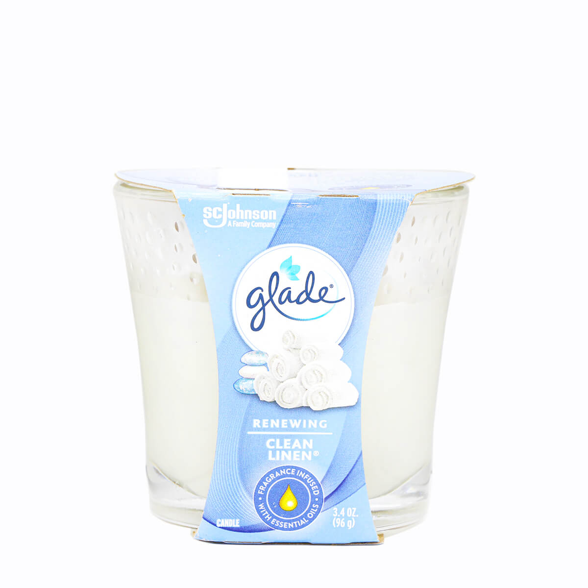 Glade Clean Linen Candle