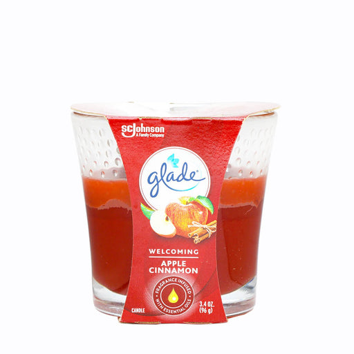 Glade Welcoming Apple Cinnamon Candle 3.4oz - H Mart Manhattan Delivery