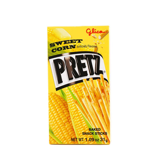 Glico Sweet Corn Pretz Baked Snack Sticks 1.09oz - H Mart Manhattan Delivery