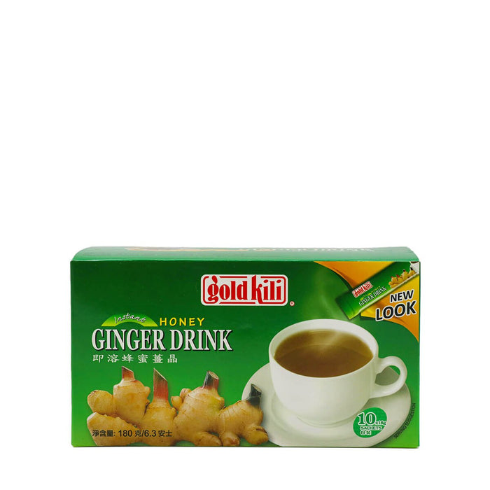 Gold Kili Instant Honey Ginger Tea 10 Sachets x 18g - H Mart Manhattan Delivery