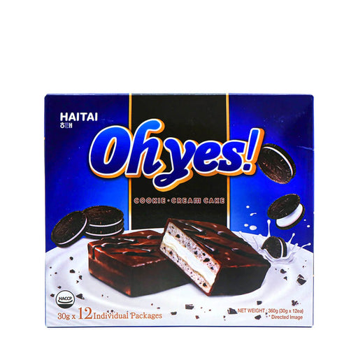 Haitai Ohyes! Cookie & Cream 12Pack 12.60oz - H Mart Manhattan Delivery