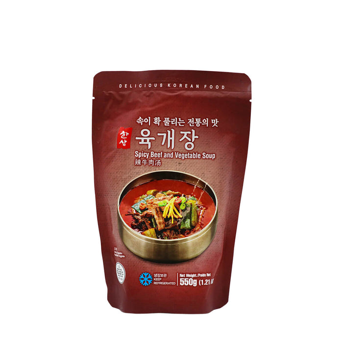 Hansang Spicy Beef and Vegetable Soup 550g - H Mart Manhattan Delivery