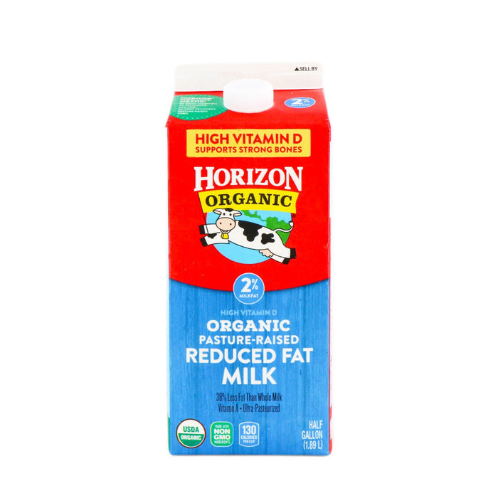 Horizon Organic Pasture-Raised 2% Reduced Fat Milk 1.89L - H Mart Manhattan Delivery