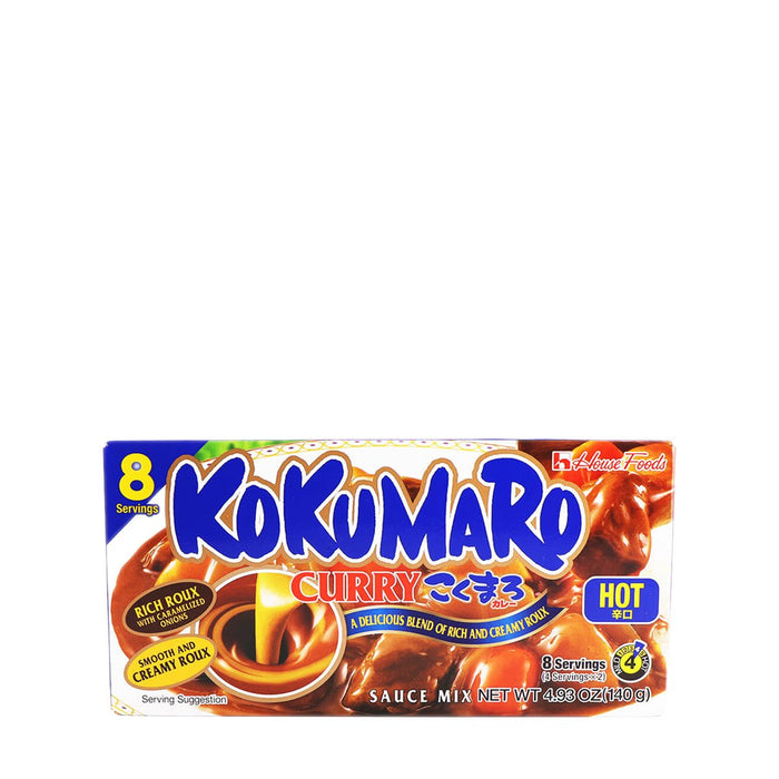 House Foods Kokumaro Curry Hot 4.93oz - H Mart Manhattan Delivery