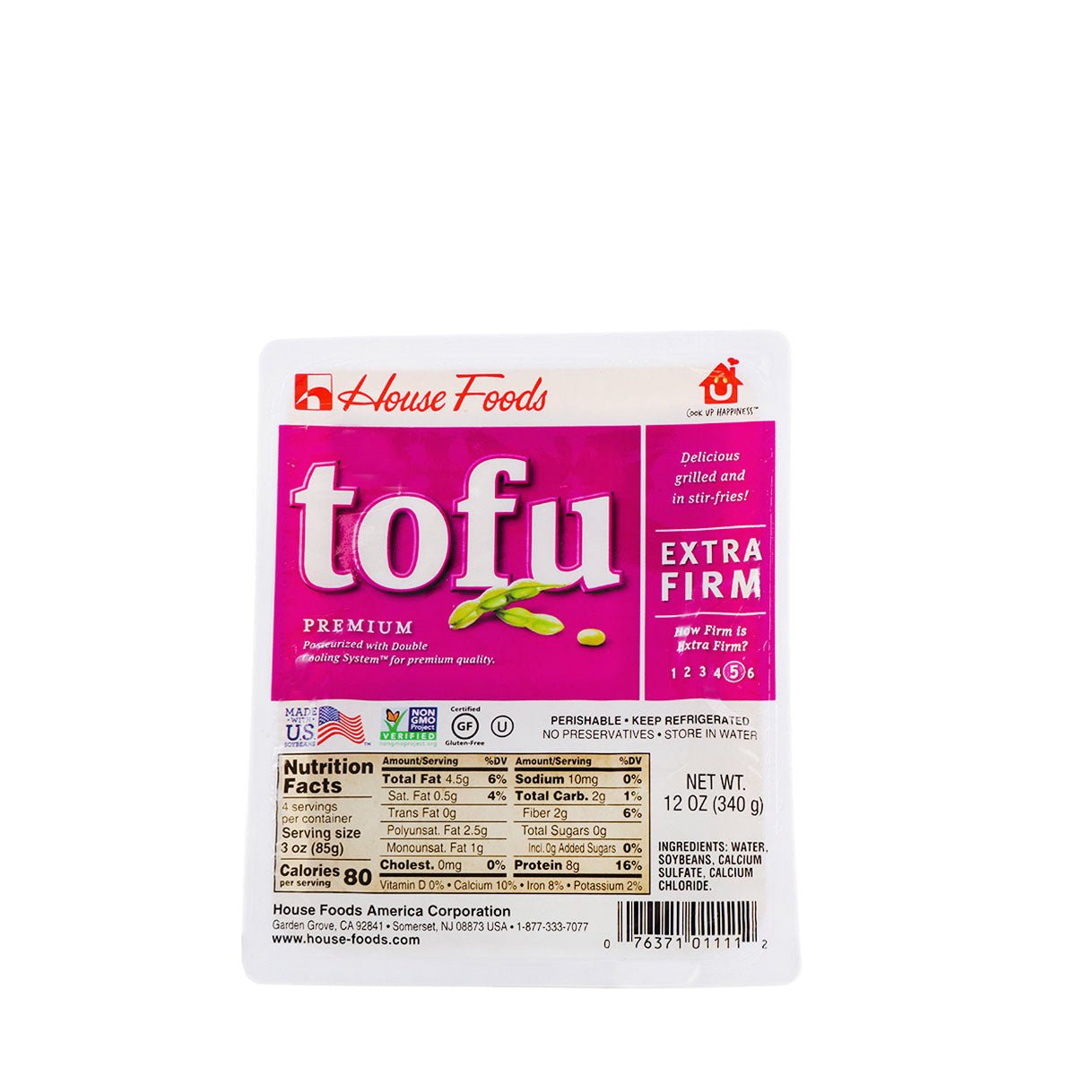 House Foods Premium Tofu Extra Firm 12oz