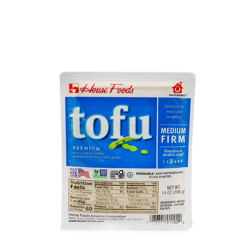 House Foods Premium Tofu Medium Firm 14oz - H Mart Manhattan Delivery