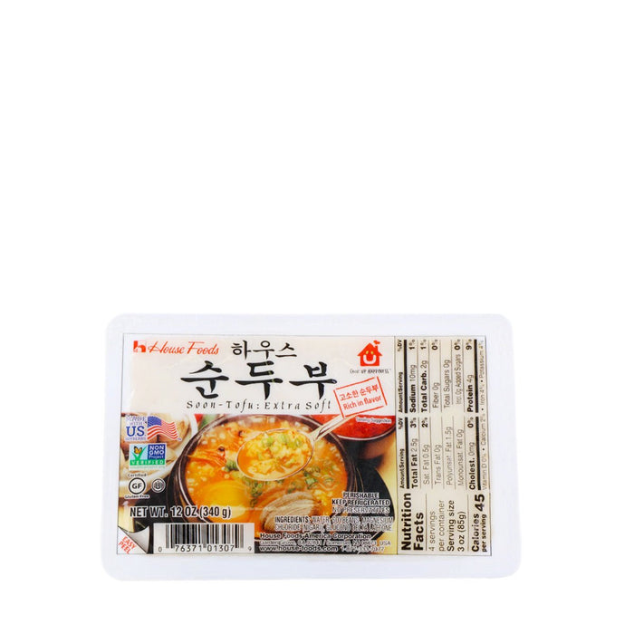 House Foods Soon Tofu Extra Soft 12oz - H Mart Manhattan Delivery