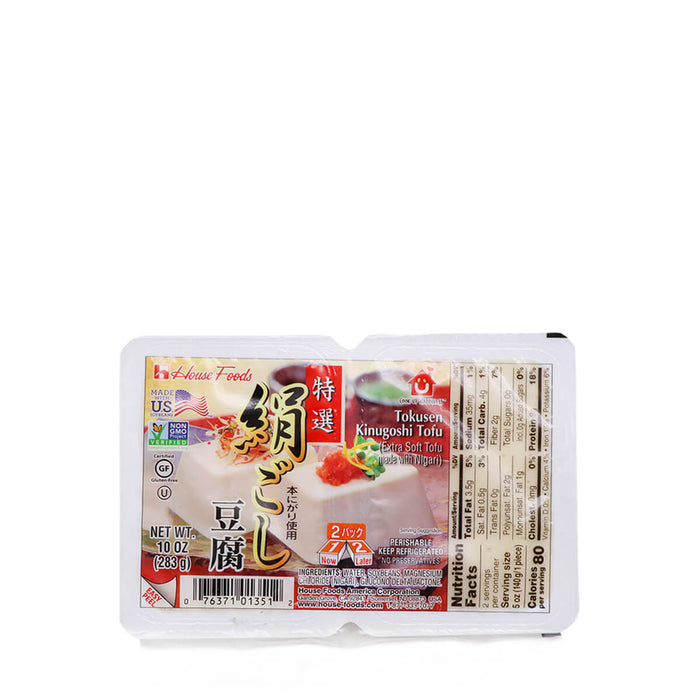 House Foods Tokusen Kinugosi Tofu Extra Soft 10oz - H Mart Manhattan Delivery