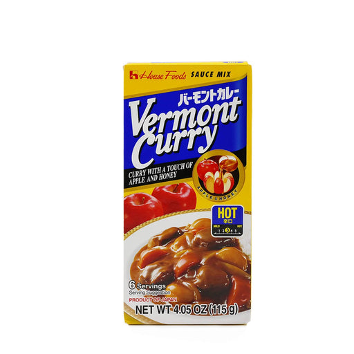 House Foods Vermont Curry Hot 4.05oz - H Mart Manhattan Delivery