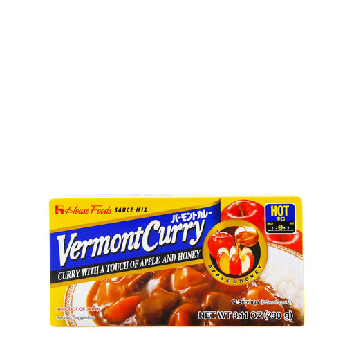 House Foods Vermont Curry Hot 8.11oz - H Mart Manhattan Delivery