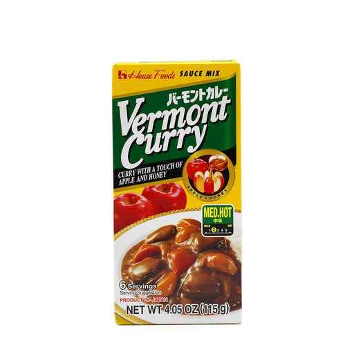 House Foods Vermont Curry Medium Hot 4.05oz - H Mart Manhattan Delivery