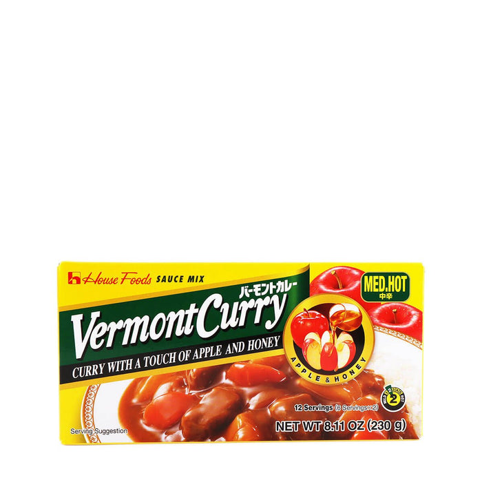 House Foods Vermont Curry Medium Hot 8.11oz - H Mart Manhattan Delivery
