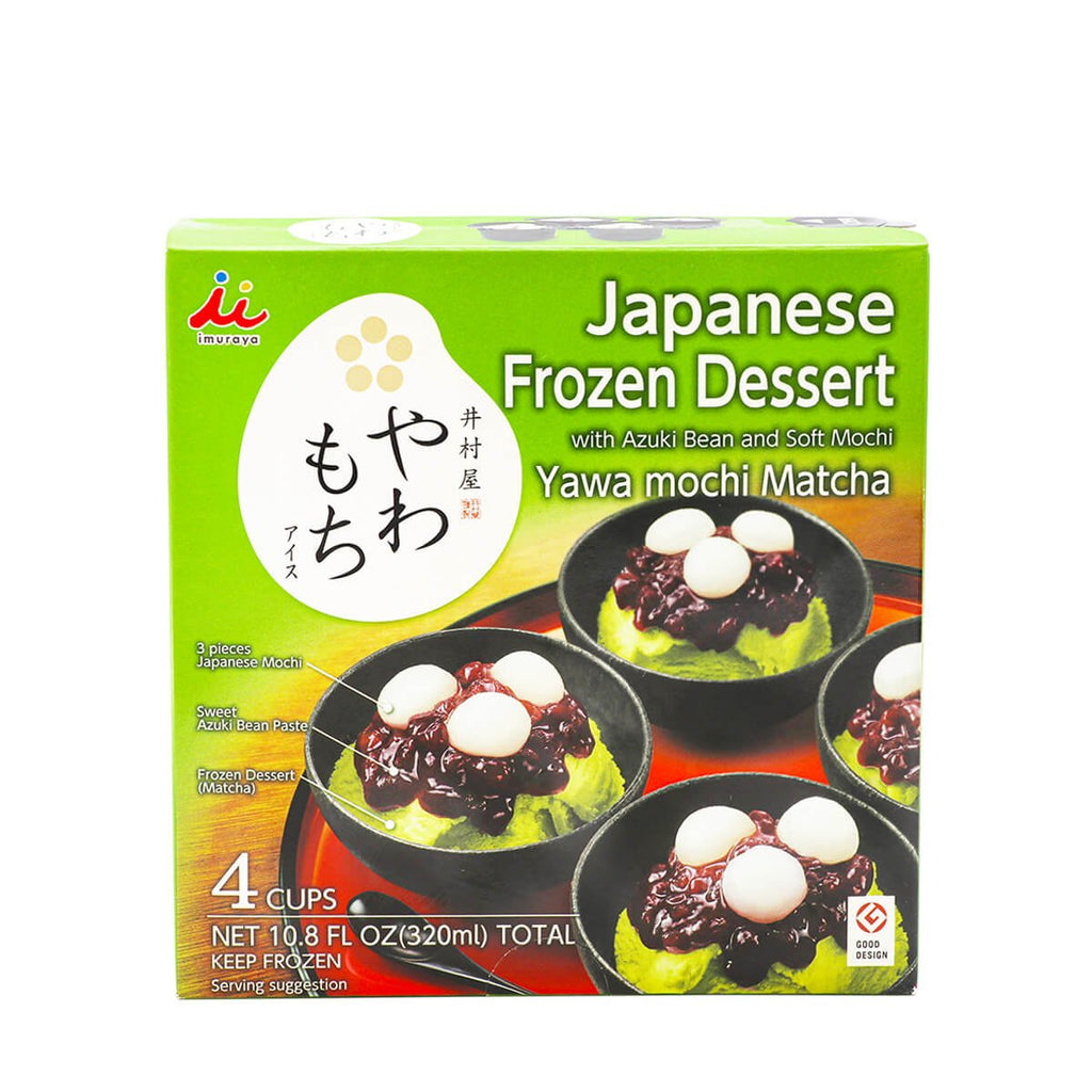 Imuraya Japanese Frozen Dessert with Azuki Bean and Soft Mochi