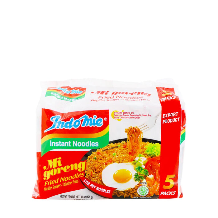 Indomie Mi Goreng Fried Noodle 3oz x 5Pks, 15oz - H Mart Manhattan Delivery