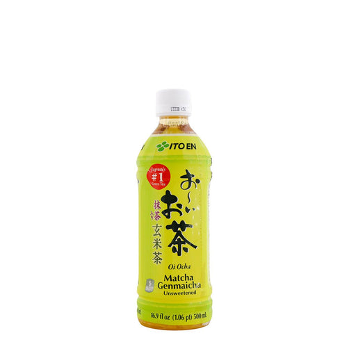 Ito En Matcha Genmaicha Unsweetened 500ml - H Mart Manhattan Delivery