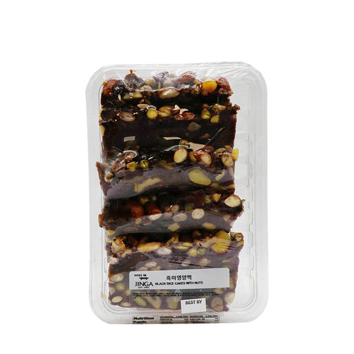 Jinga Black Rice Cakes with Nuts - H Mart Manhattan Delivery