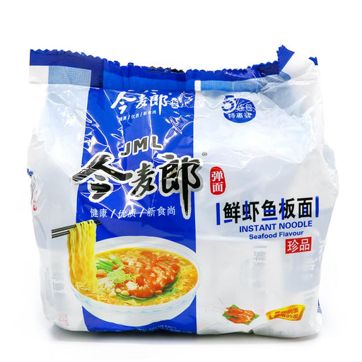 Jinmailang Instant Noodle Soup Seafood Flavor 104g X 5Pks, 520g - H Mart Manhattan Delivery