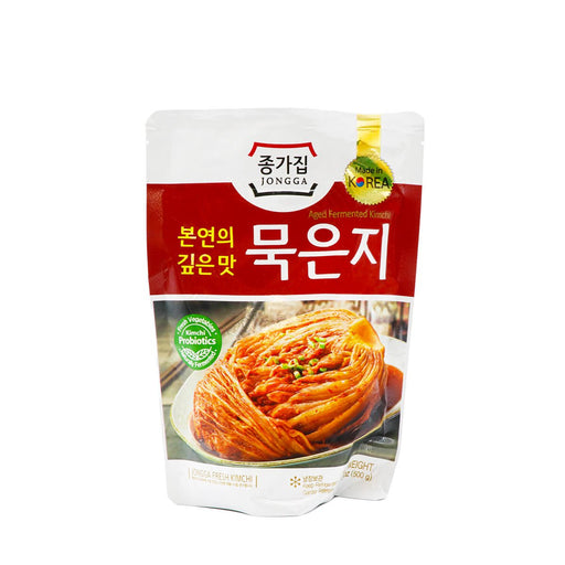 Jongga Aged Fermented Kimchi 17.6oz - H Mart Manhattan Delivery