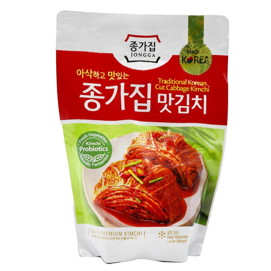 Jongga Traditional Cut Cabbage Kimchi 500g H Mart Manhattan Delivery