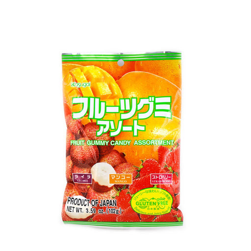 Kasugai Fruit Gummy Candy Assortment 3.59oz - H Mart Manhattan Delivery